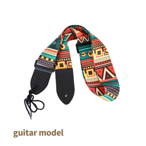 Grosir tali gitar kulit dapat disesuaikan campuran warna kustom desain OEM senar instrumen musik Aksesori - Product Image 6