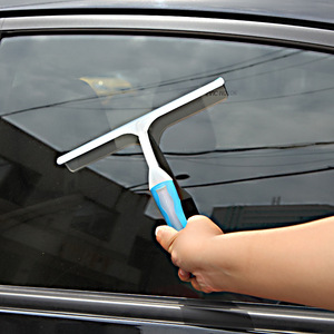 Limpiacristales de silicona en forma de T para limpieza de ventanas de coche, limpiador de vidrio duradero - Product Image 2