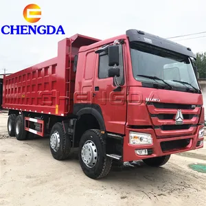 Used Md814 8*4 Howo Dump Tipper Truck For Sale In Europe