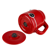 Nouvelle bouilloire électrique en acier inoxydable rouge de 1,5 L pour faire bouillir l'eau, appareil électroménager pour hôtel