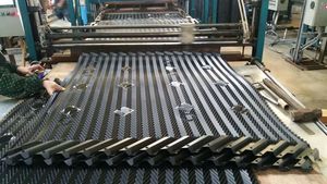 วัสดุเติมเต็มหอทำความเย็น MESAN สำหรับเปลี่ยนทดแทนวัสดุเติมเต็ม PVC แบบไหลย้อนกลับสำหรับหอทำความเย็นอุตสาหกรรม อะไหล่หอทำความเย็น - Product Image 3