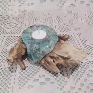 Vetro fuso su legno scultoreo interno/esterno pianta terrario vaso elegante Design unico <span class=keywords><strong>per</strong></span> ufficio soggiorno festa regalo - Product Image 2