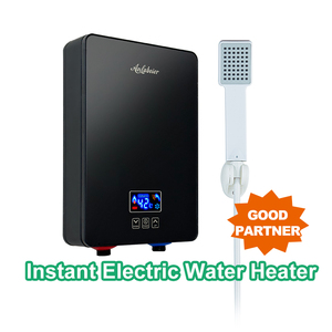 เครื่องทำน้ำอุ่นไฟฟ้าแบบหลายจุด 6000W 220V แบบไม่มีถัง  วัสดุ SS304 พร้อมระบบป้องกันไฟรั่ว ELCB สำหรับโรงแรม บ้านพักตากอากาศ ห้องน้ำ ฝักบัว - Product Image 2