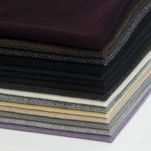 Premium Chemical-free 4% Cashmere 96% Pima Cotton Fabric Yarn Dyed Twill 225gsm Cashmere Pima Cotton Blend Fabric <strong>for</strong> Garments - Product Image 1