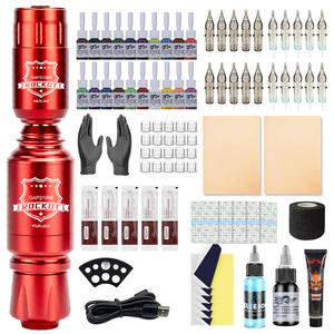 Ghostaxe Rocket Tattoo Machine <span class=keywords><strong>Kit</strong></span> <span class=keywords><strong>complet</strong></span> de <span class=keywords><strong>tatouage</strong></span> sans fil pour débutants avec encres Tattoo Pen Machine <span class=keywords><strong>Kit</strong></span> - Product Image 1