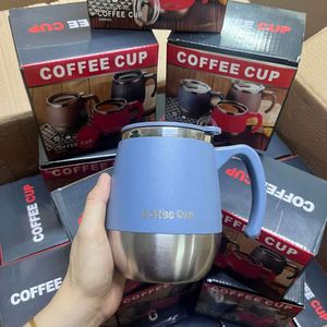 Cross-border Hot Selling Stainless Steel Thermos Double Layer Coffee Mug with Handle Creative Chicken Design for Business Travel - Product Image 2
