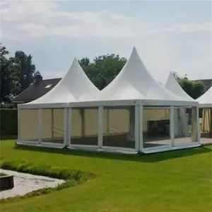 热卖铝框宝塔天篷帐篷，用于美丽的户外婚礼帐篷，用于活动