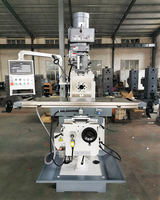 Manuelle Universal-Vertikal- und Horizontal-Metallfräsmaschine mit Schwenkkopf Modell X6336 380V/220V Mittelschwere Ausführung