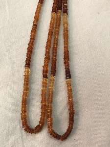 ลูกปัดซิทรินธรรมชาติ Heishi สีเหลืองทองลูกปัดสีเหลืองลูกปัดสีเหลืองทอง - Product Image 2