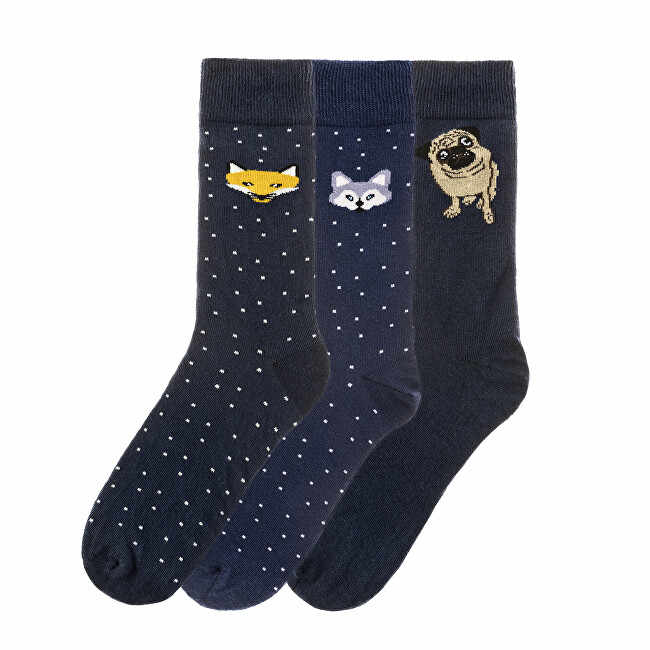 3-Pack Men's Socks Pánské Ponožky