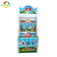 Enfants d'attractions monnayeur électronique maîtrise oeufs attraper machine de jeu de balle