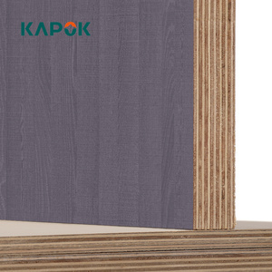 Kapok padova sồi đồng bộ dập nổi hạt gỗ kết cấu trang trí Hội Đồng Quản trị <span class=keywords><strong>melamine</strong></span> phim phải đối mặt ván ép - Product Image 5