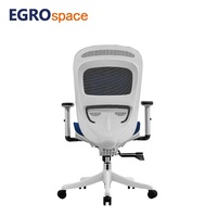EGROspace Support lombaire Meilleur bureau de Chine Chaise de bureau pivotante pour ordinateur de direction à dossier moyen