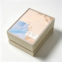 Mini boîte cadeau rigide en carton, design carré, impression couleur personnalisée, pour rouge à lèvres, parfum, petits ensembles cosmétiques, papier écologique