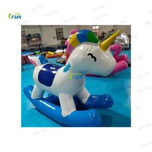 Caballo balancín inflable gigante, caballo inflable, caballo inflable para piscina, Juguetes - Product Image 6