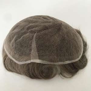 วิกผมมนุษย์ทำจากหนังแท้สีใหม่ล่าสุด LX0728CA - Product Image 1