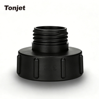 Adaptor Pengurang Ulir IBC S100x8 Betina ke S60x6 Jantan, Konektor Anti Bocor untuk Konversi Ulir Outlet Tangki IBC