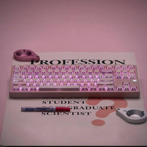 Tecla PBT <span class=keywords><strong>con</strong></span> Efecto de <span class=keywords><strong>Sombra</strong></span> Temática Pink Encounter, Grabado Lateral Translúcido en Ángulo, Perfil Cherry para Teclado Mecánico <span class=keywords><strong>con</strong></span> Interruptores Mx - Product Image 5