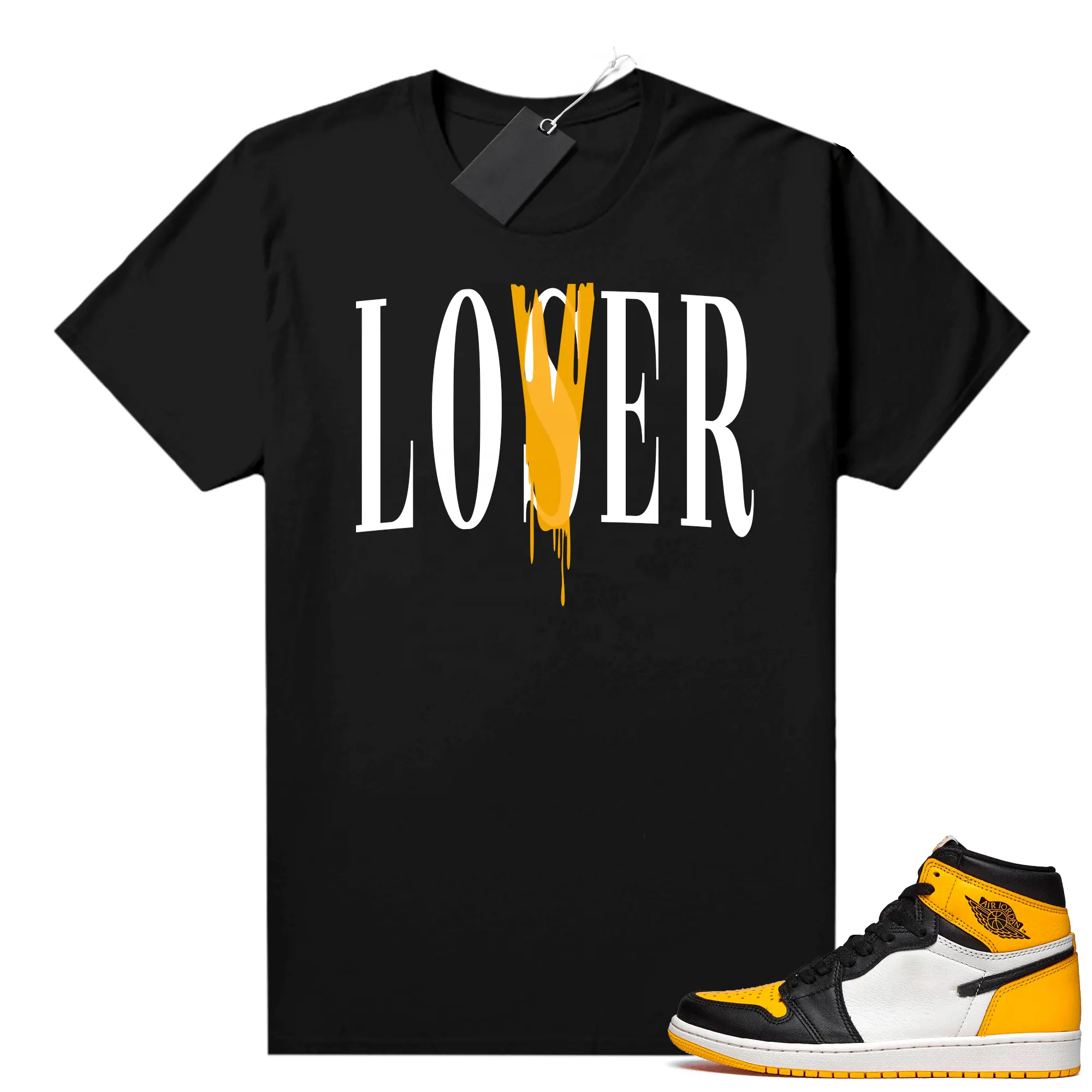 Taxi 1s Matching Shirt Sneaker Men' Clothing And Graphic Sneaker Tees Black LOVER Print Unisex T Shirt
