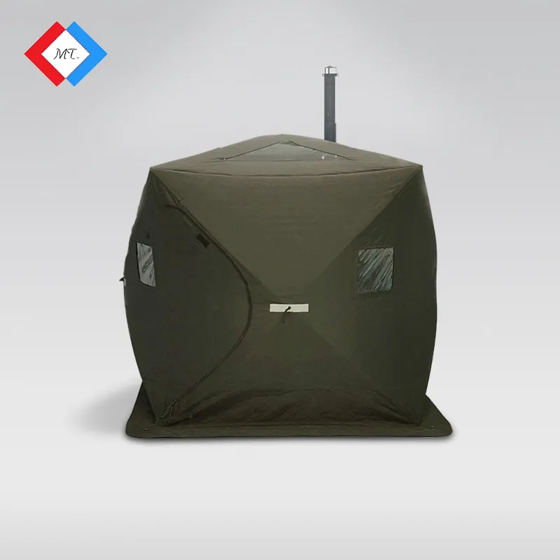 2022 OEM מיוצר מותאם אישית בלעדי חיצוני קמפינג pop up תנור סאונה אוהל