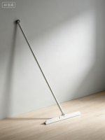Serpillère à manche ergonomique avec lame en caoutchouc durable, outils et accessoires de nettoyage ménager pour l'élimination de l'eau des sols