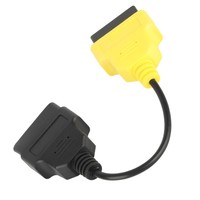 Reemplazo del adaptador de la herramienta de escaneo del conector del cable de diagnóstico OBD2 para el escáner Fiat ECU