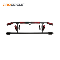 PB8102 Barre de traction pour porte Barre de suspension multi-prises pour salle de sport à domicile Capacité maximale de 440 lb