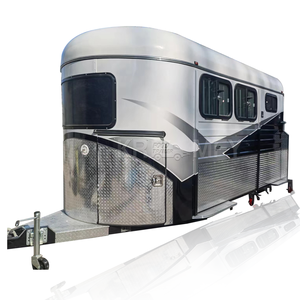 Remorque de transport de chevaux à chargement oblique unique, modèle 2, pour club d'équitation, transport spécial avec design unique - Product Image 6