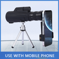 Monocular con Zoom 10-30x de Alta Definición, Gran Aumento, Impermeable, Enfoque Fijo, Prisma Bak-4, Revestimiento FMC, para Exteriores, Directo de Fábrica