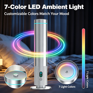 Diffuseur d'arômes intelligent professionnel en alliage d'aluminium, sans eau, avec lumière ambiante RVB - Product Image 3
