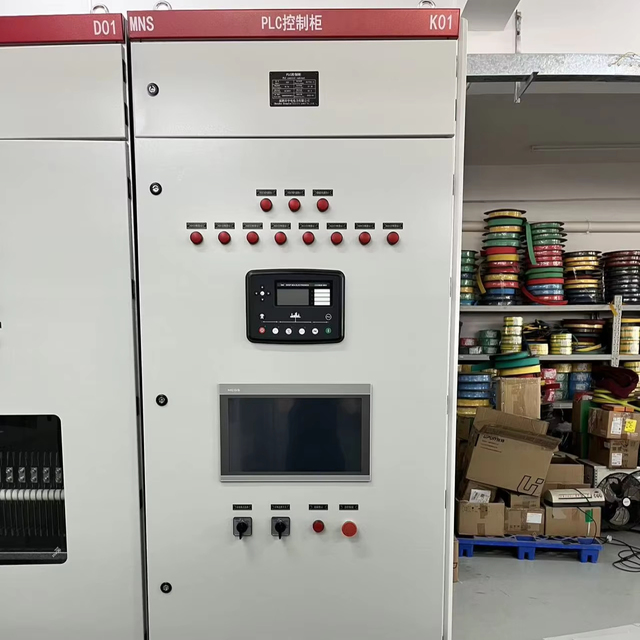 PLC Control Cabinet Industrial Automation Control Panel Electrical Control System for Factory Machine Equipment Customized
