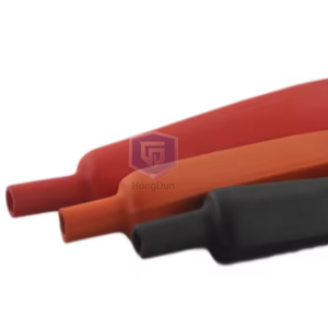 Tube thermorétractable imperméable à double paroi en polyoléfine HongDun HUS, rapport 3:1 et 4:1, pour la protection des câbles - Product Image 1