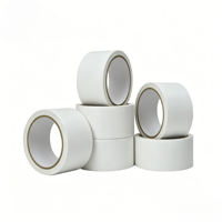 Ruban adhésif kraft renforcé biodégradable blanc de 48 mm x 50 m pour scellage de cartons, impression personnalisée de marque, prix usine