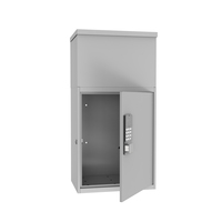 Boîte de livraison de colis électrique, boîte de dépôt de colis avec serrure à combinaison, boîte aux lettres en acier pour extérieur