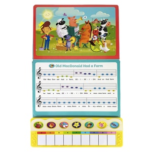 Chansons de piano pour tout-petits : livre sonore et musical pour enfants – Écoutez la chanson ou touchez sur les touches pour faire jouer de la musique - Product Image 5