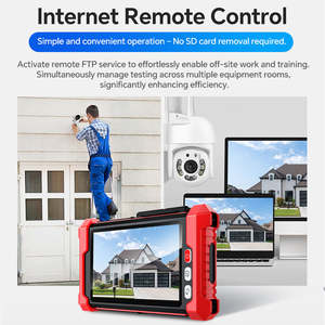 Analizador de Cámaras <span class=keywords><strong>IP</strong></span> NF-IPC728HSO de 8 Pulgadas Full HD con Pantalla Táctil, Puerto PoE Gigabit Dual, Diagnóstico de Cable HDMI TDR y Fibra Óptica - Product Image 6