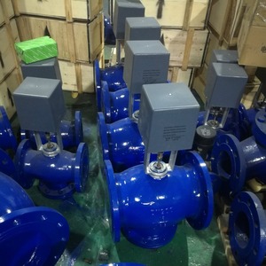 Válvula de Control Bidireccional Eléctrica Va7100 DC 24V para Regulación de Agua en Sistemas de Calefacción y Aire Acondicionado Central - Product Image 4