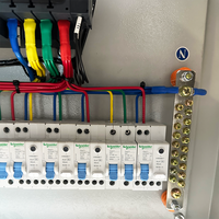 Boîtier de distribution d'éclairage intérieur IP54 à 12 voies avec prises et tension personnalisables pour les chambres d'hôtel