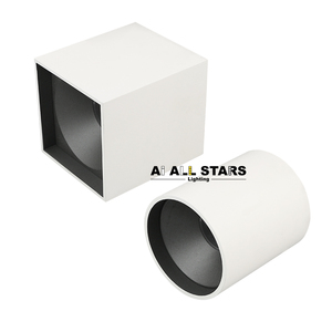 Die-Cast nhôm chống chói đèn tại chỗ bề mặt gắn kết <span class=keywords><strong>Led</strong></span> Downlight vòng vuông khách sạn bề mặt dự án <span class=keywords><strong>LED</strong></span> <span class=keywords><strong>COB</strong></span> downlights - Product Image 3