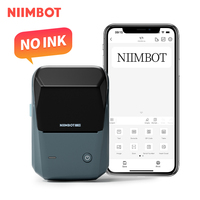 Étiqueteuse NIIMBOT B1 avec Auto-Identification, Imprimante d'Étiquettes Portable Bluetooth de 2 Pouces Facile à Utiliser pour le Bureau, la Maison et les Entreprises