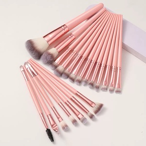 Lot de 20 pinceaux de maquillage portables pour débutants, en poils synthétiques, pour le visage – Vente en gros fabricant - Product Image 1
