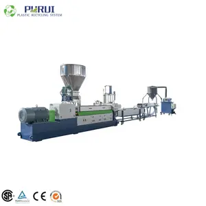 Plastic Parallel Twin Screw Extruder for ABS/PS/PC Re-granulation