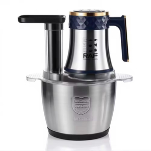 Robot culinaire 300W, machine à Fufu, bol en acier inoxydable 3L, 360 °   Mélangeur de mouvements amovible et lavable pour la préparation quotidienne en cuisine - Product Image 1