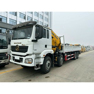 Prix d'usine Shacman H3000 8x4 Camion grue à flèche articulée monté sur camion de transport - Product Image 1