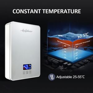220V 3500W-6000W Electric <b>Water</b> <b>Heaters</b> 3s Heating Tankless Design with 25-55 LED Temperature Display for Hotels & Households - Product Image 6