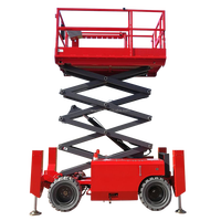 Plateforme élévatrice diesel Wanlift la plus vendue, capacité 4 personnes et empattement 2500 mm - Plateforme élévatrice chinoise