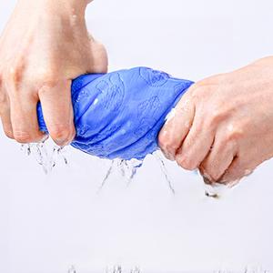 بيع بالجملة منشفة حمام حيوانات أليفة كبيرة فائقة الامتصاص سريعة الجفاف قماش حمام كلب PVA من فحم الخيزران المضاد للرائحة للحيوانات الأليفة الكلاب والقطط - Product Image 6