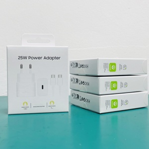 Cargador de pared de <span class=keywords><strong>carga</strong></span> superrápida Usb-c de 25W, adaptador de viaje tipo C PD, cargador de energía para Samsung Galaxy S24 S23 <span class=keywords><strong>S22</strong></span> - Product Image 3