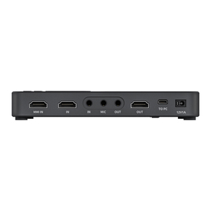 Boîtier de capture vidéo HDMI 4K, enregistreur 1080p 60 ips, enregistrement vidéo depuis AV, VGA, YPbPr, <span class=keywords><strong>VHS</strong></span>, VCR, <span class=keywords><strong>DVD</strong></span> pour le jeu, l'enseignement, le streaming - Product Image 4