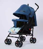 Chine Cadre de haute qualité pliant Multi couleur Oxofrd tissu bébé parapluie poignée poussette
